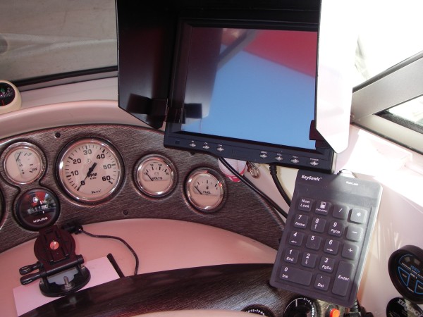Touchscreen und Ziffernblock Touchscreen und Ziffernblock