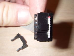 Stecker am Displaykabel